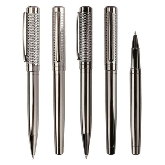 Sleek Gun Black Luxury Ballpoint Pen for Executive Gifting