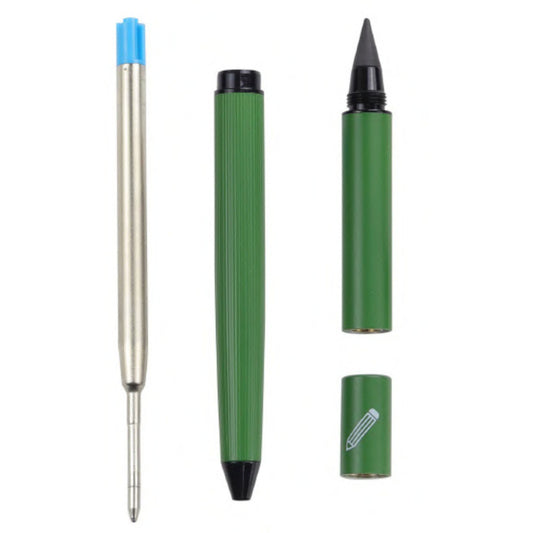 Dual-Sided Ballpoint Pen and Pencil in Assorted Colors
