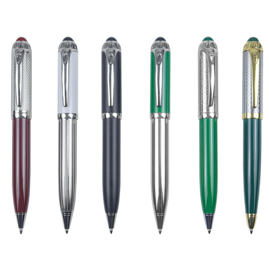 Customizable Multi-Color Metal Ballpoint Pen for Gifting