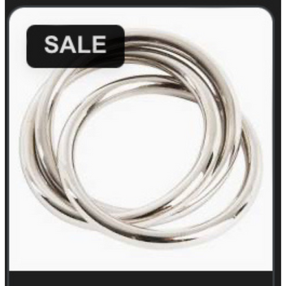 Metal and Bamboo Napkin Ring – 1.97 Inch