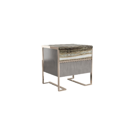 Nightstand BN86201-48#-FB01 with Elevated Contemporary Look