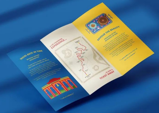 Informative Local Area Guide Card