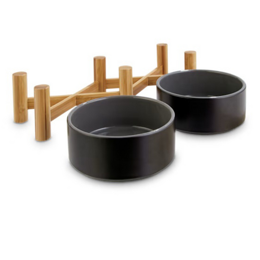 Custom Branded Pet Bowls – Wood, Ceramic & Bamboo