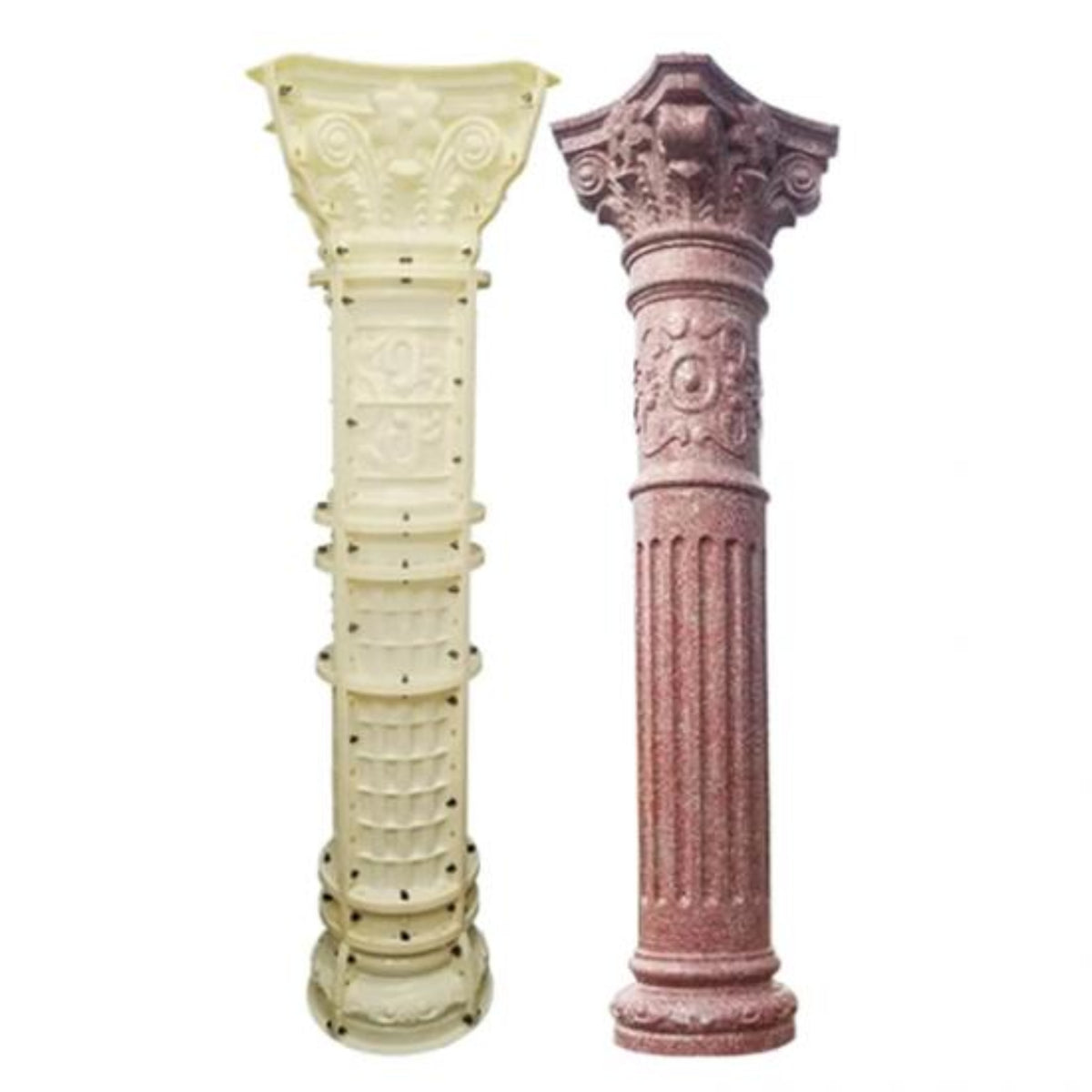 Classic Round Spiral Pillar Set R-6