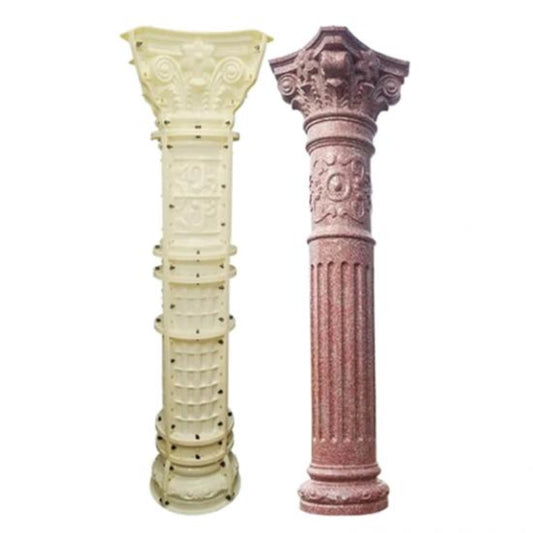 Classic Round Spiral Pillar Set R-6
