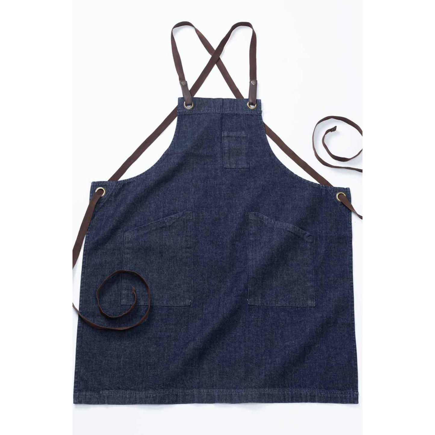 Custom Promotional Denim Bib Apron with Stylish Straps