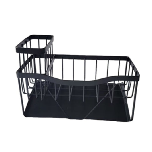 Stainless Steel Sink Organizer – Compact & Stylish Kitchen Storage