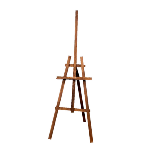 Rustic Wooden Easel – 100x130cm Decorative Display Stand