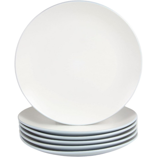 Two Tone Coupe 8” Salad Plate Set – Stoneware