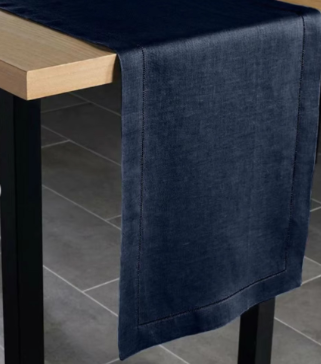 Elegant Table Runner – Premium Fabric with Decorative Design