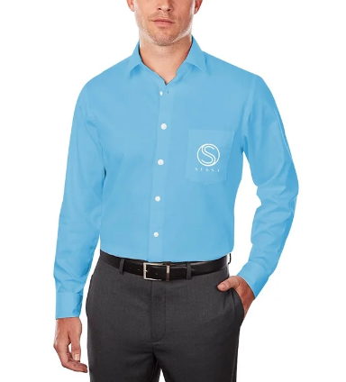 Business Button-Up Shirt – Professional & Stretchable