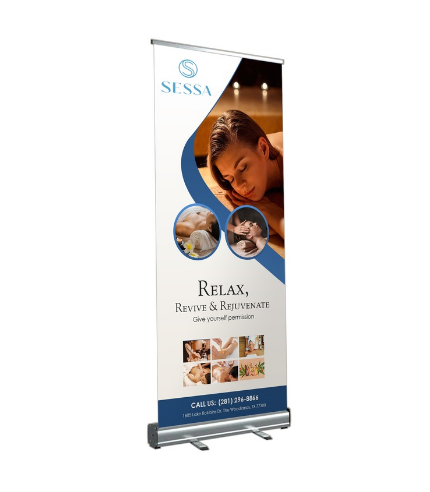 Retractable Banner – Portable Roll-Up Display