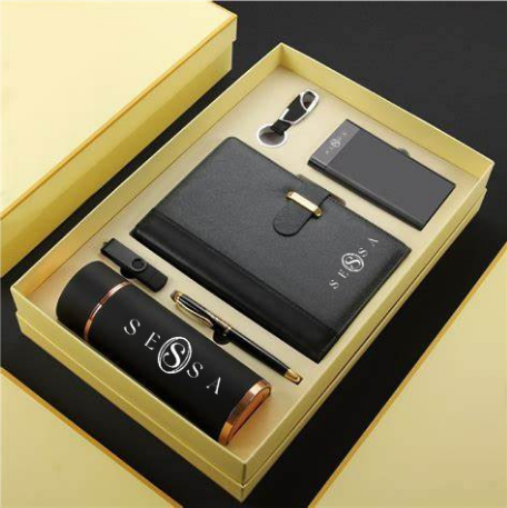 Sleek & Elegant Black Luxury Gift Set – Premium Corporate Gift
