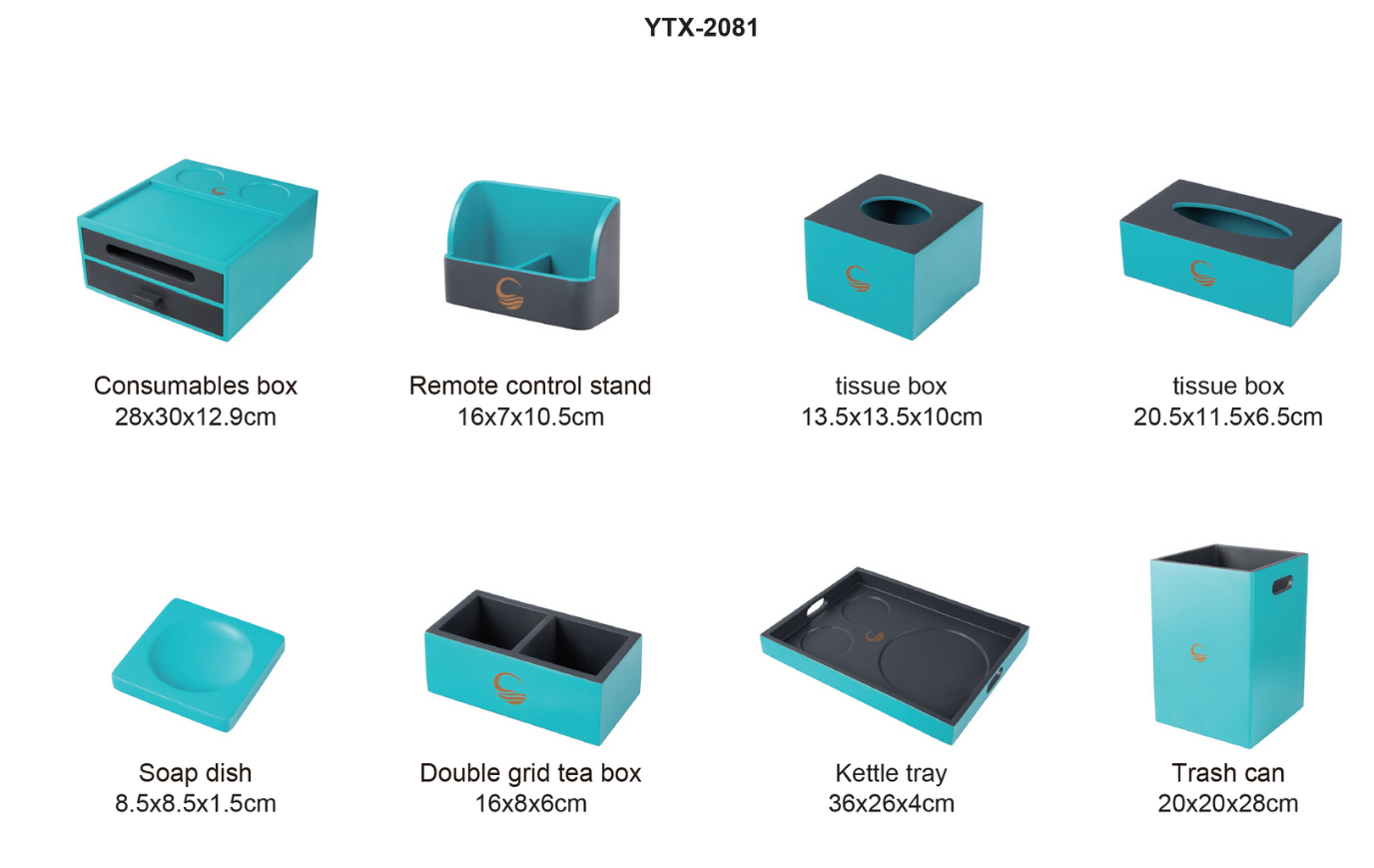 YTX-2081 Countertop Toiletry Dispenser – Modern & Functional