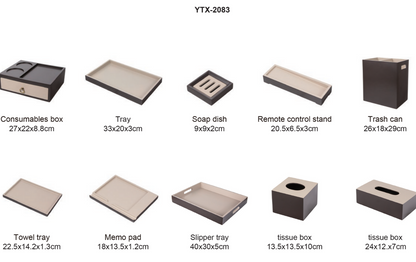 YTX-2083 Countertop Toiletry Dispenser – Modern & Functional