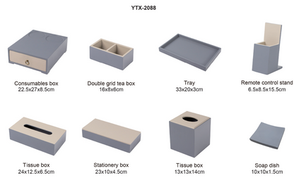 YTX-2088 Countertop Toiletry Dispenser – Stylish & Functional