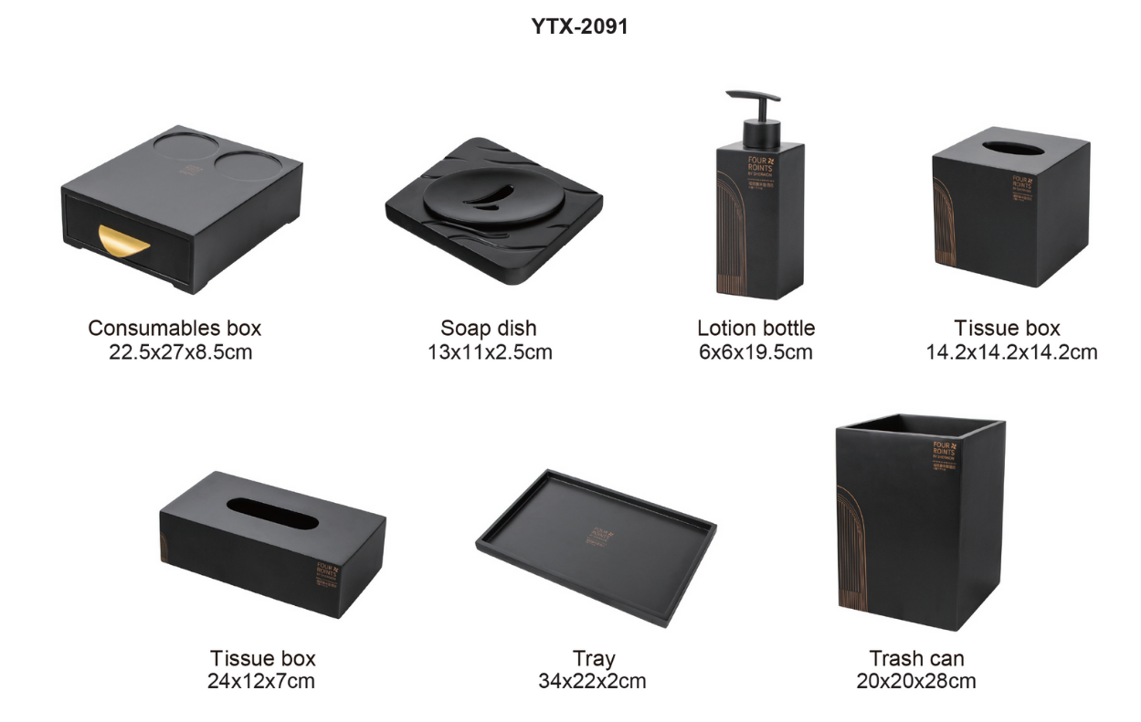 YTX-2091 Countertop Toiletry Dispenser – Modern & Functional