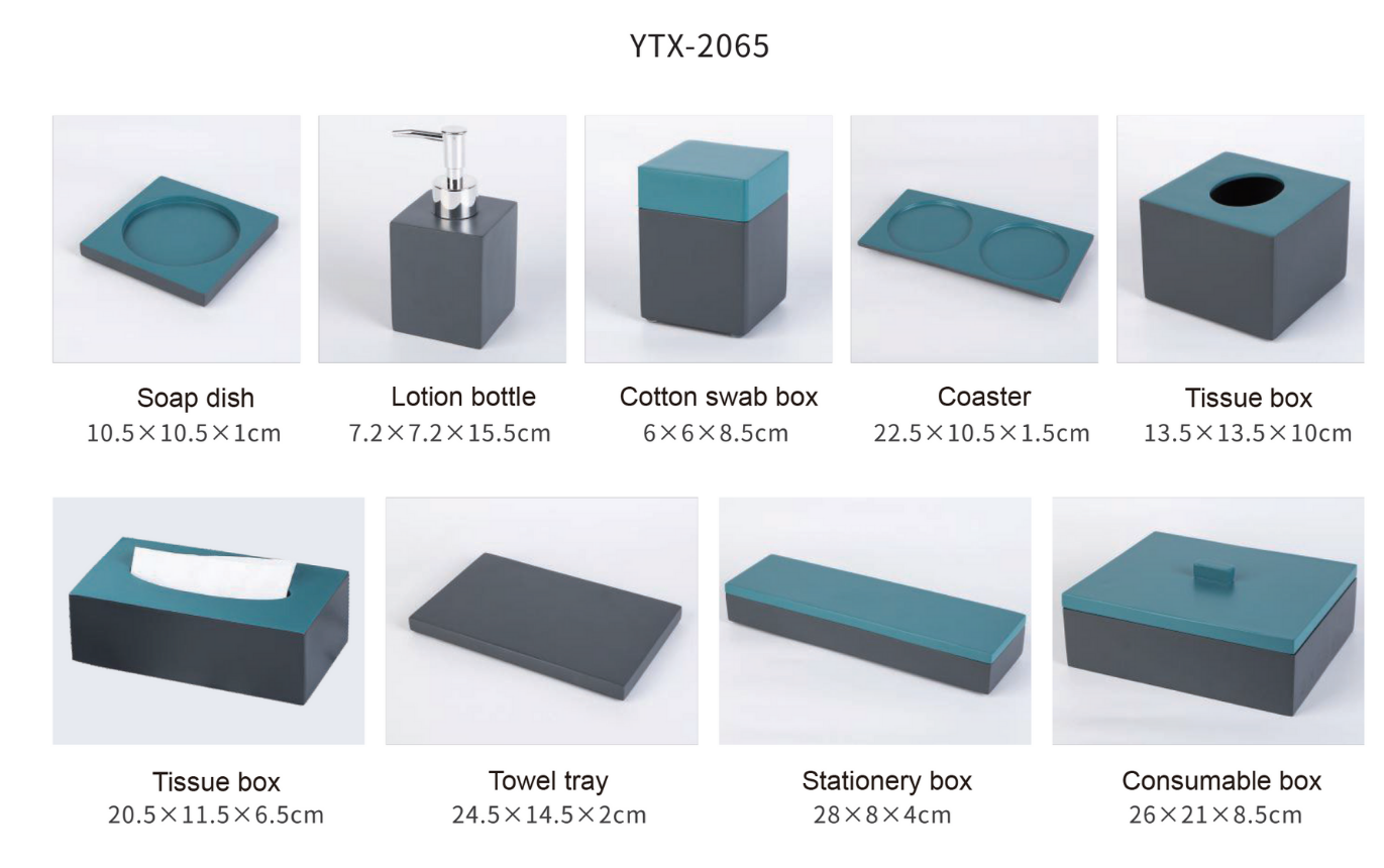 YTX-2065 Countertop Toiletry Dispenser – Sleek & Functional