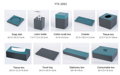 YTX-2065 Countertop Toiletry Dispenser – Sleek & Functional