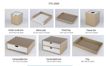 YTX-2069 Countertop Toiletry Dispenser – Sleek & Functional