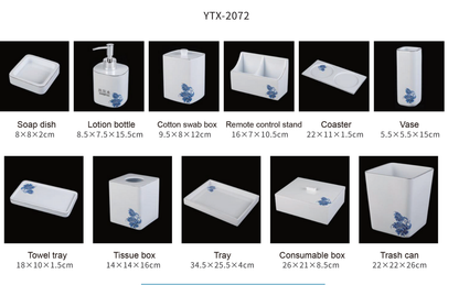 YTX-2072 Countertop Toiletry Dispenser – Sleek & Versatile