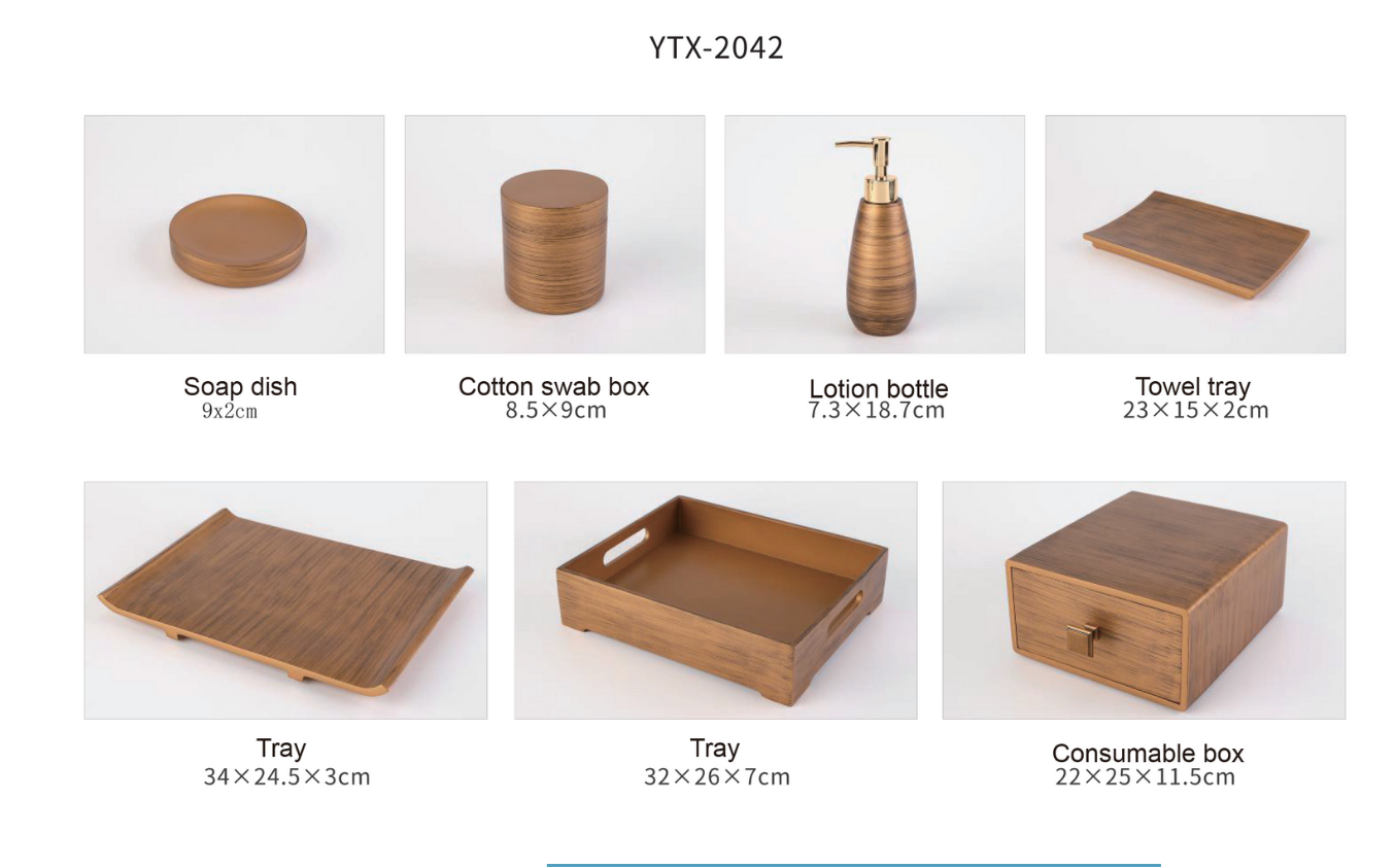 YTX-2042 Countertop Toiletry Dispenser – Stylish & Functional