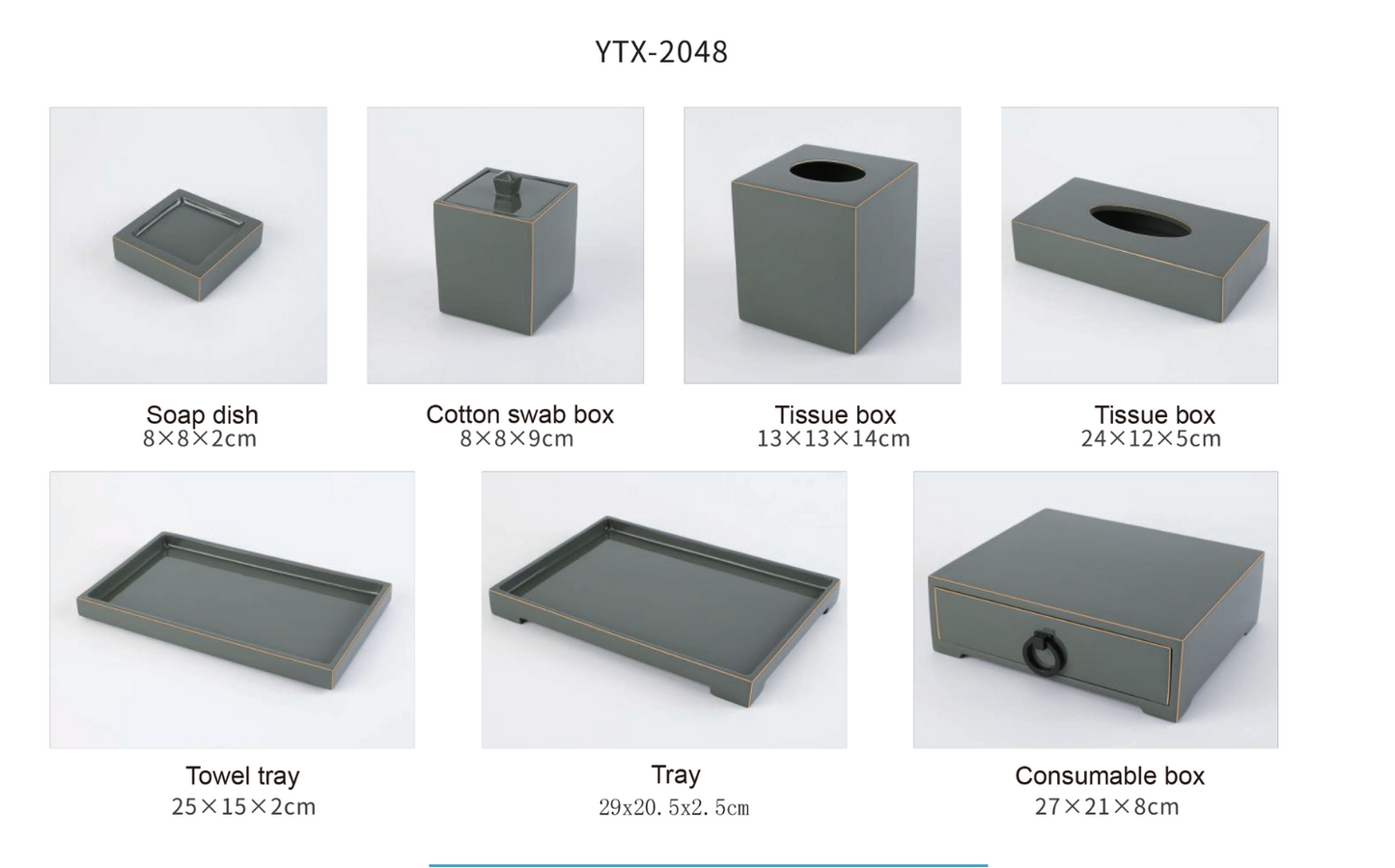 YTX-2048 Countertop Toiletry Dispenser – Sleek & Functional