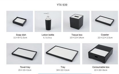 YTX-939 Countertop Toiletry Dispenser – Stylish & Functional