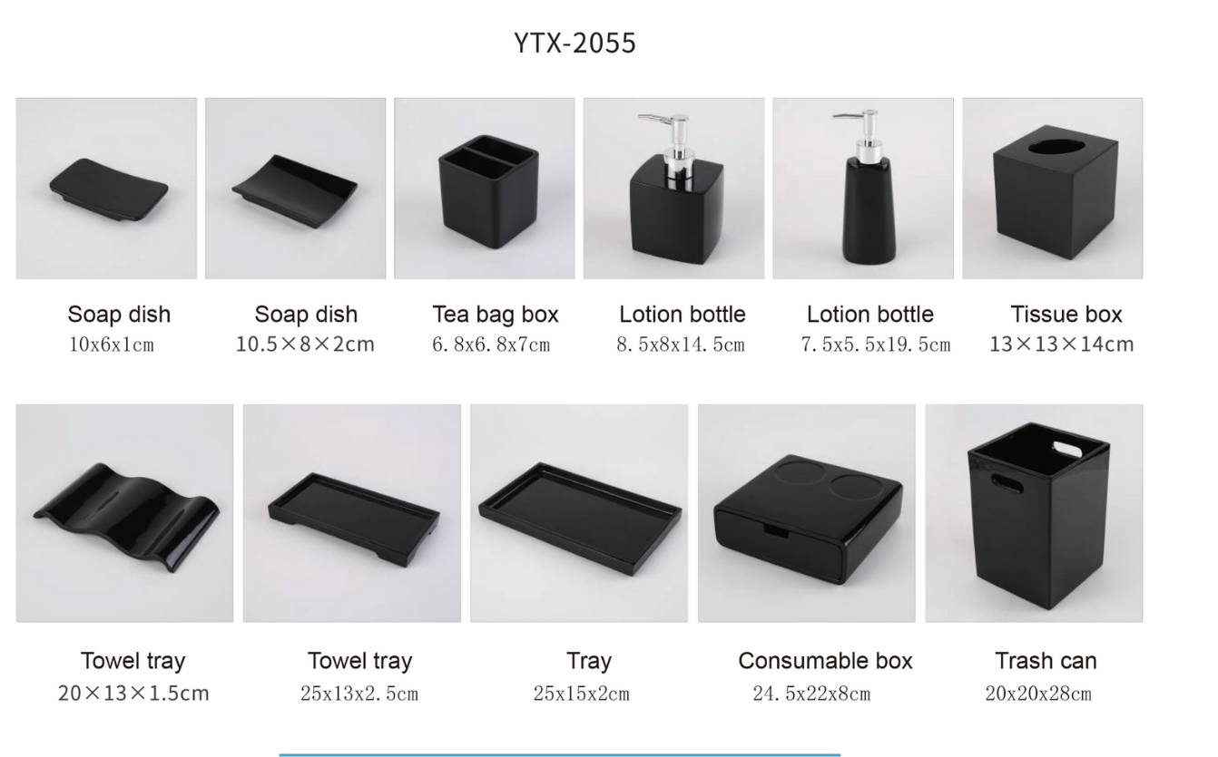 YTX-2055 Countertop Toiletry Dispenser – Sleek & Functional