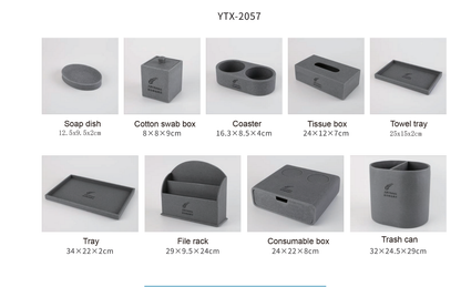 YTX-2057 Countertop Toiletry Dispenser – Stylish & Functional