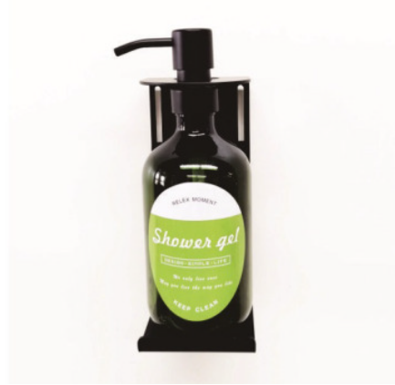 Wall-Mounted Matte Black Green Bottle Dispensers – Lockable & Stylish