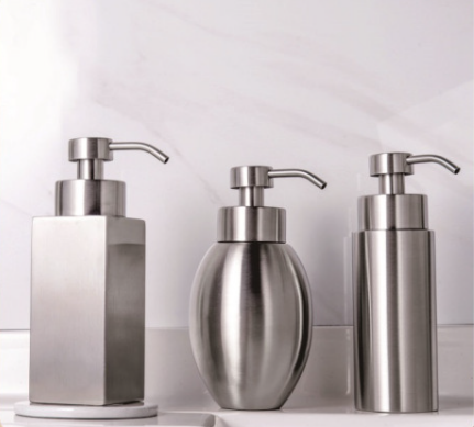 Wall-Mounted Toiletry Dispensers - 3 Shapes, Refillable & Space-Saving
