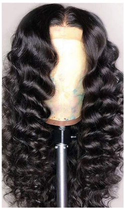 Real Human Hair Loose Wave Lace Front Wig for Women - 180% Density, Full & Natural Look
