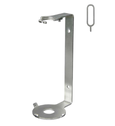 Lockable Wall Mounted Shampoo Dispensers - Single, Double, Triple Bracket