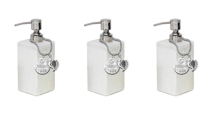 Cave Stone Dispensers – Premium Set for Body Wash, Shampoo & Conditioner
