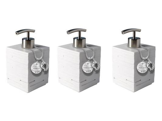 Cave Stone Dispensers for Shampoo, Conditioner & Body Wash