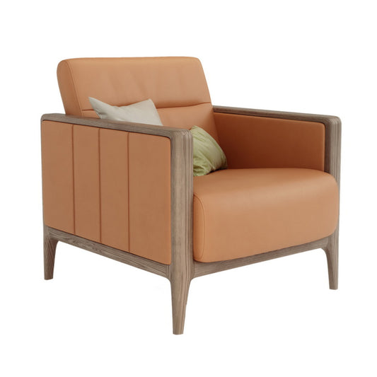 High-Back Single Sofa KA4165-001 with Structured Comfort