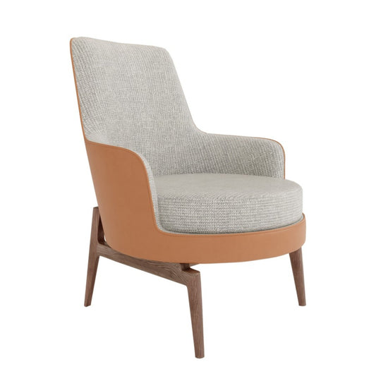 Single Armchair DC7E907-FB with Contemporary Form