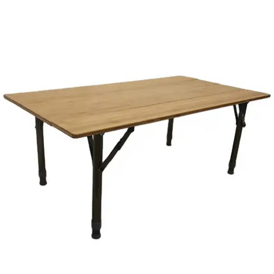 Bamboo Camping Table – Lightweight & Adjustable Outdoor Table