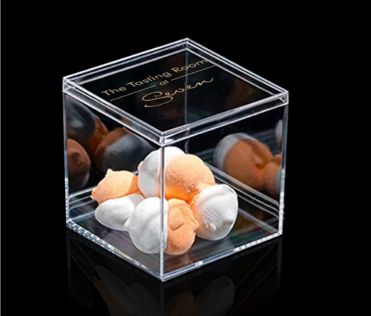 Seven Stars Tasting Room – 350g White Cardboard Box with Brown Ribbon