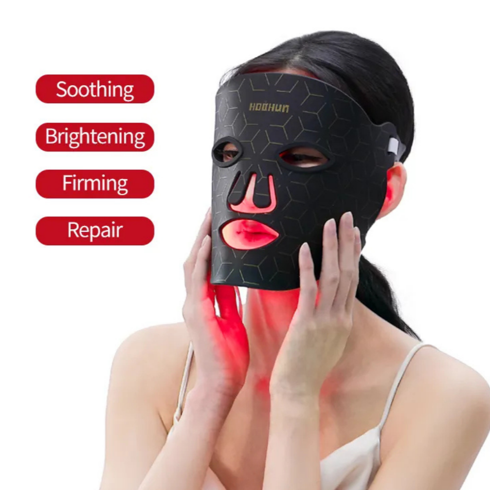 Advanced Infrared LED Light Therapy Mask – Rejuvenating Skincare Treatment