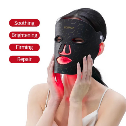 Advanced Infrared LED Light Therapy Mask – Rejuvenating Skincare Treatment