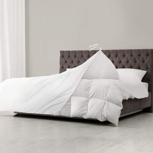Queen-Size Lightweight Duvet – Cotton-Poly Blend, Soft & Breathable