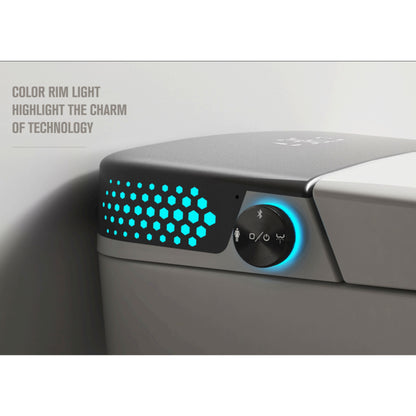 Smart Toilet T9016 with Color Rim Light and Instant Heating