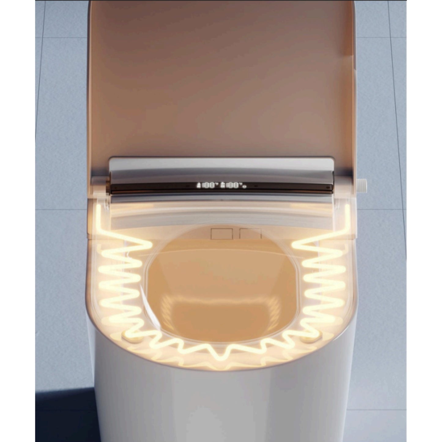 Instant Heating Smart Toilet Seat 502U-A with Custom Voltage & Color Options