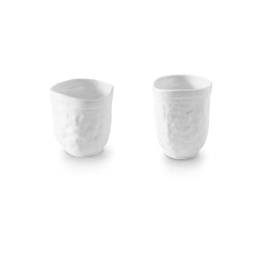 Handleless Stone Texture Triangle Teacup A21375