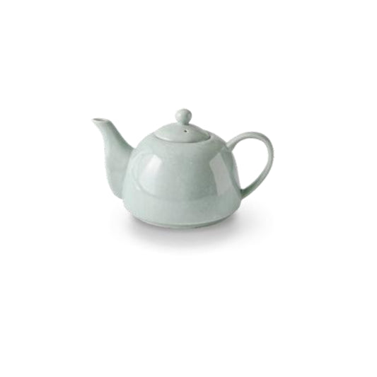 Wide-Base Flat Teapot porcelain teaware A8212