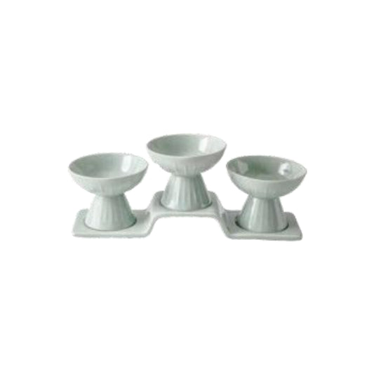 Footed Side Dish & Bridge-Base Plate A26321