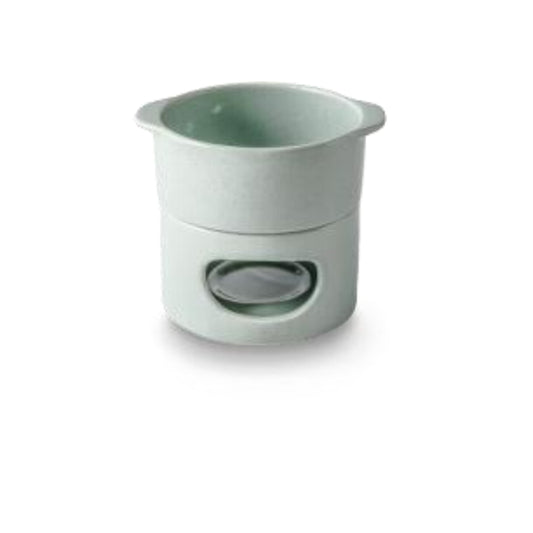 Stackable Straight-Sided Bowl with Lid and Double Handles A27062
