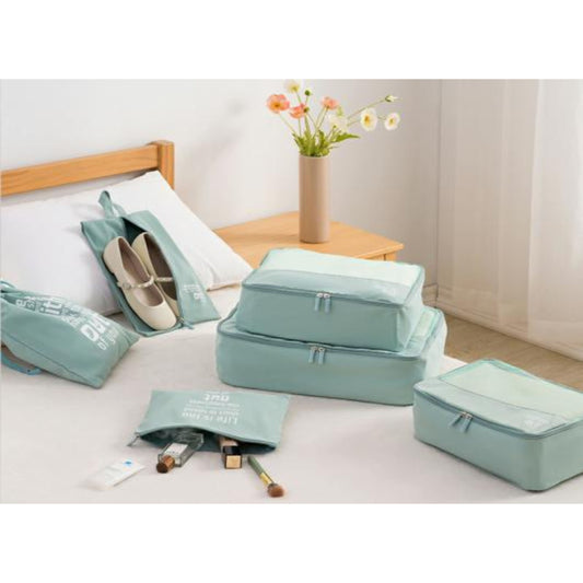 Packing Cube Set RH2203 – Lightweight Washed 6-Piece Travel Organizer